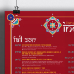 Year of India Poster for Kennesaw State University Division of Global Affairs, 2017
